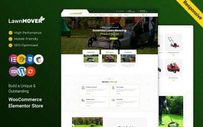 LawnMover - Lawn Mowing and Garden Care Services Theme