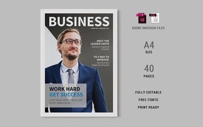 Business Magazine Template 20