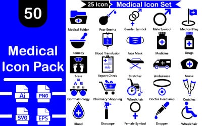 Medical Equipment Icon Pack