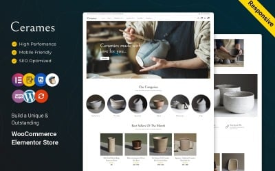 Cerames - Ceramic Pottery and Craft WooCommerce Theme