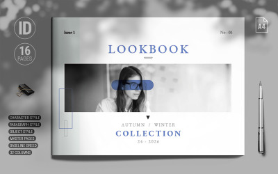 Lookbook Design Template  (.indd)