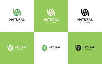 Natural Letter &#039;N&#039; Logo Design for fashion and beauty