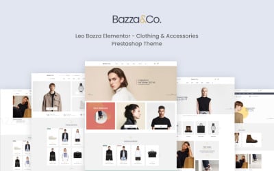 Leo Bazza Elementor - Clothing &amp;amp; Accessories Prestashop Theme