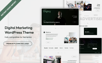 Digicy – Digitális marketing WordPress téma