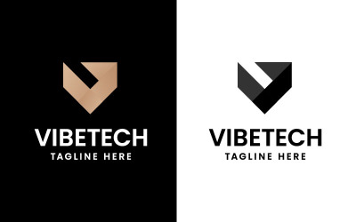 Vibetech Technology Logo Template