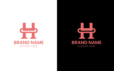 Letter H company logo-11-470