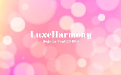 LuxeHarmony-Regular Font-039-24