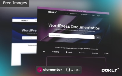 Dokly- Dokumentáció, Tudásbázis, WordPress Elementor téma