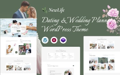 Newlife – Ismerkedés és esküvőszervező WordPress téma