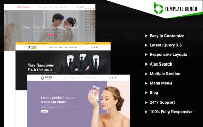 Hitch - Wedding and Suit with Perfume - Responsive Shopify Theme for eCommerce