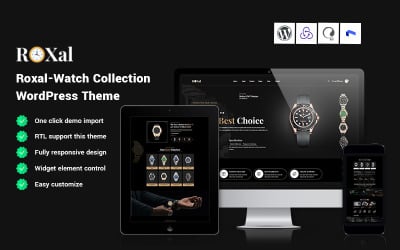 Roxal - Watch Collection WordPress Theme