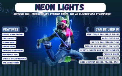 Neon Lights - Offering high-energy beats, dynamic drops, and an electrifying atmosphere