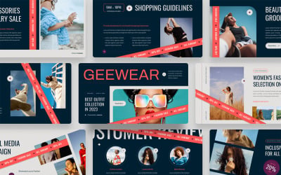 Geewear - Fashion Sale Keynote Template