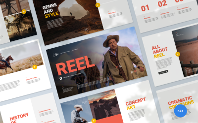 Reel - Film (Movie) Presentation Keynote Template