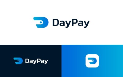 Letter D Wallet Payment Logo