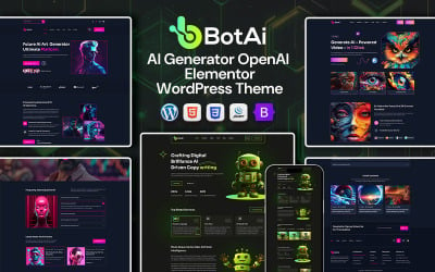 BotAi - AI Agency &amp;amp; Technology WordPress Theme