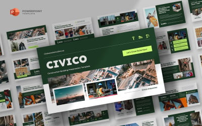 Civico - Construction &amp;amp; Engineering Powerpoint Template