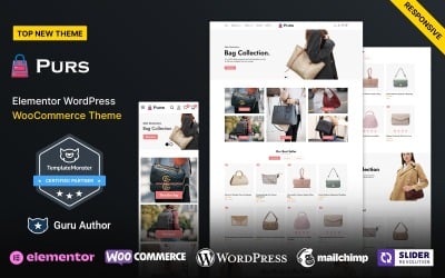 Purs - Sklep z torebkami i torebkami skórzanymi WooCommerce WordPress Theme