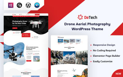 Detech - Téma WordPress Drone