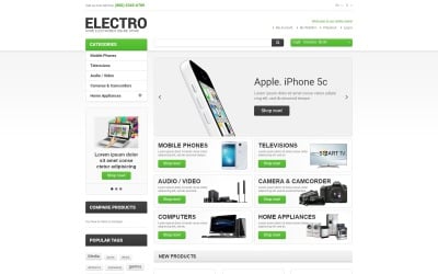 Electro Appliances Magento Theme