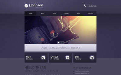 Singer Responsive Drupal Template