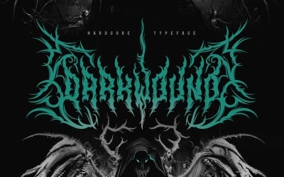 Darkwound - Hardcore Font