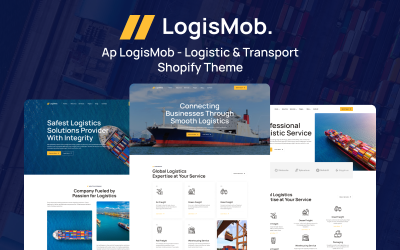 Ap LogisMob – тема Shopify для логістики та транспорту