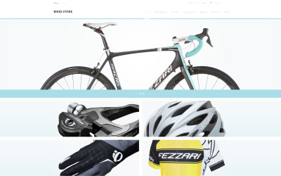 Bikes Store ZenCart Template