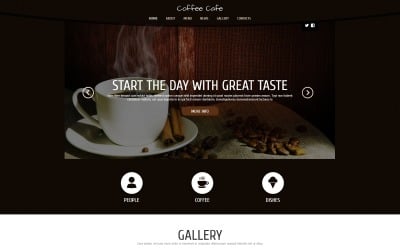 Coffee for Freshness Joomla Template