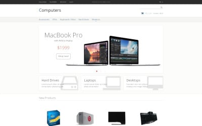 Computer Store Responsive Magento Theme