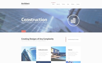 Construction Company Responsive Joomla Template