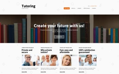 Education Drupal Template