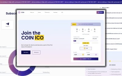 Moneta | Szablon HTML | Kryptowaluta | Aukcja |