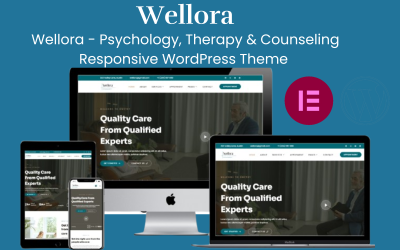 Wellora – Адаптивна тема WordPress для психології, терапії та консультування