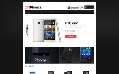 Mobile Store Responsive Magento Theme