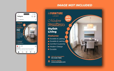 Furniture Social Media Post - Suitable for Multiple Platforms - 041