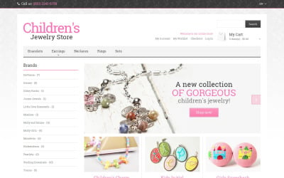 Jewelry Responsive Magento Theme