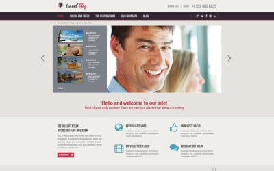 Travel Agency Responsive Joomla Template