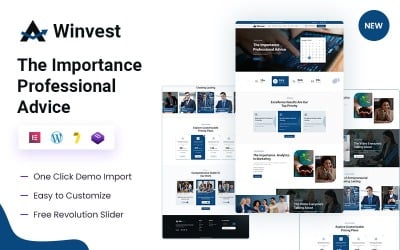 Awinvest – Important Professional Advice &amp;amp; IT Solutions WordPress Theme