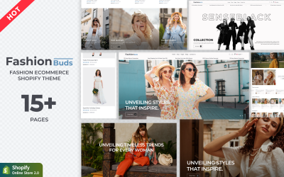 Fashion Buds - Moda i odzież Zakupy Motyw Shopify