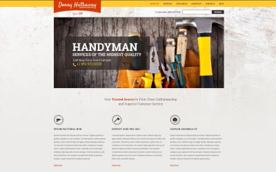 Home Repairs Drupal Template