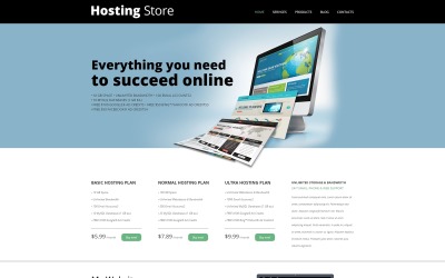 Hosting Store Joomla-sjabloon