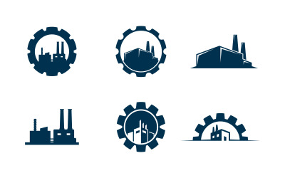 Gear industry Vector icon design illustration Template v.20