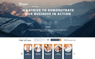 Champion Drupal Template