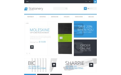 Stationery Store PrestaShop Theme