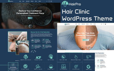 HairPro - Haarkliniek WordPress-thema