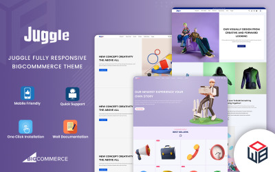 Juggle - Multifunctioneel Stential BigCommerce-thema