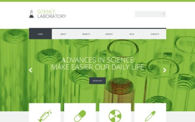Science Lab WordPress Theme