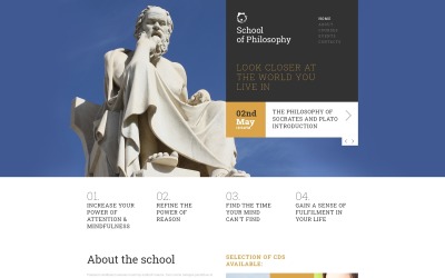 Love of Wisdom School Joomla Template