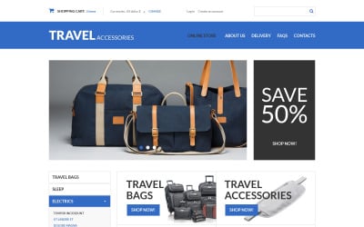 Travel Products VirtueMart Template